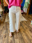 White Bow Pants