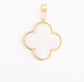 Quatrefoil Bag Charm