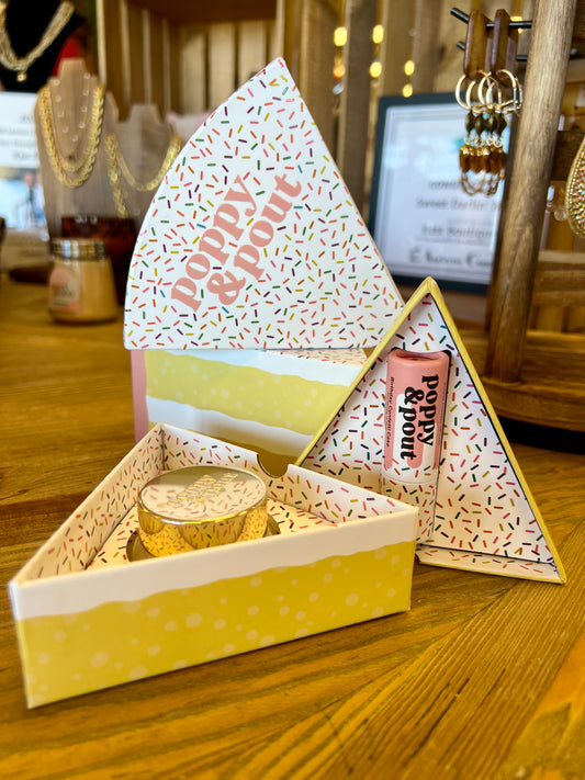 Birthday Confetti Cake Gift Set