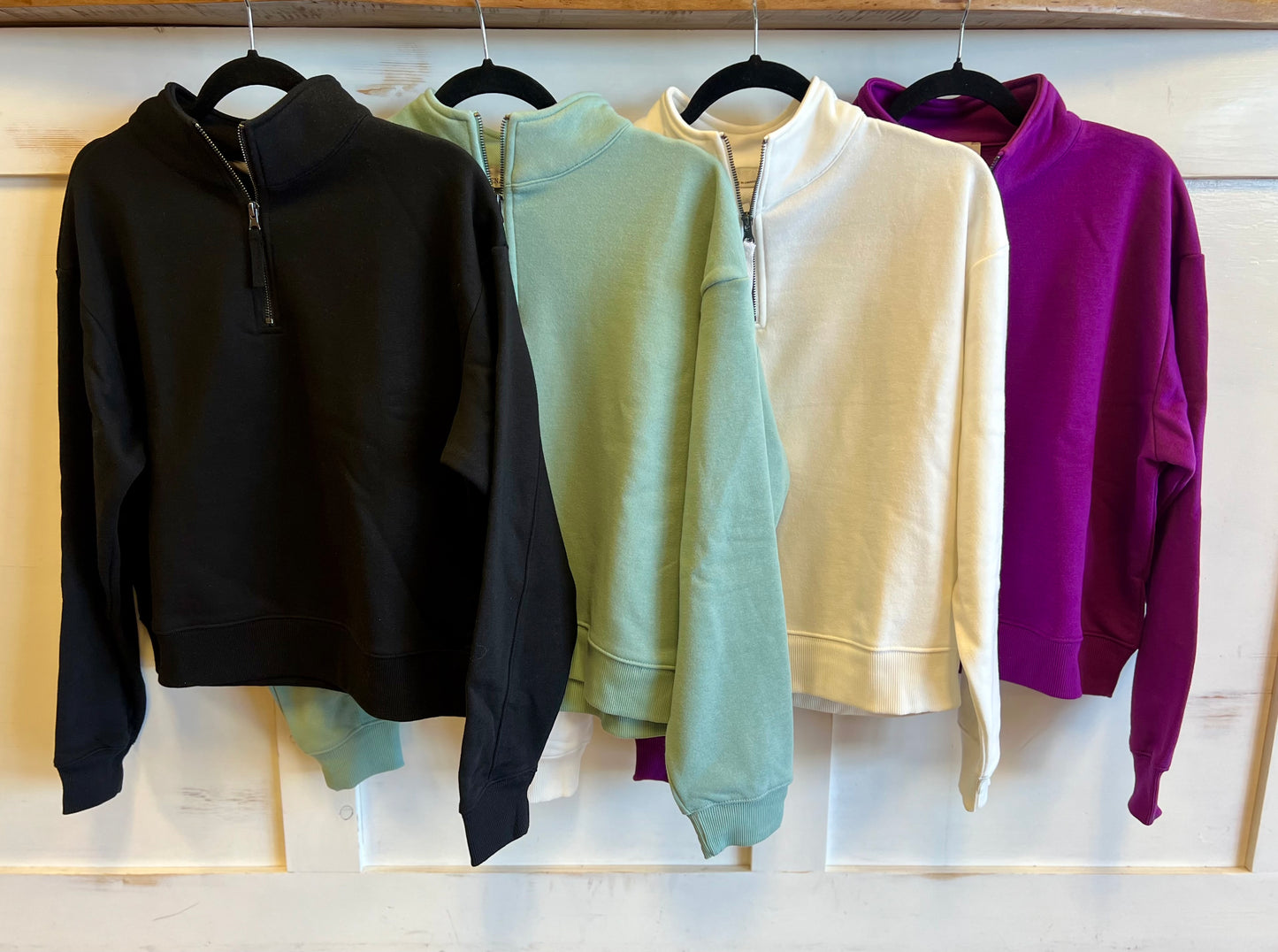 Half Zip Sweatshirt