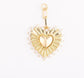 Heartburst Bag Charm