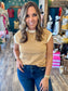 Cap Sleeve Stripe Top