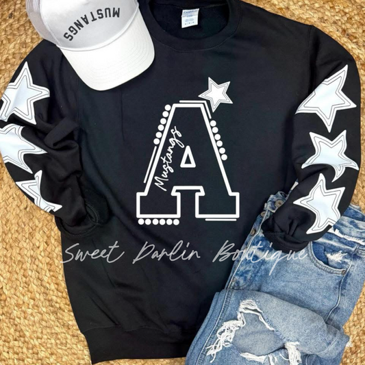 Andrews Mustangs Star Sweatshirt