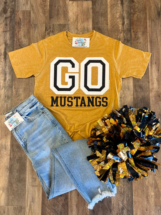 Go Mustangs Tee