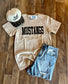 Taupe Mustangs Tee