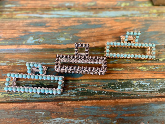 Rectangle Claw Clip