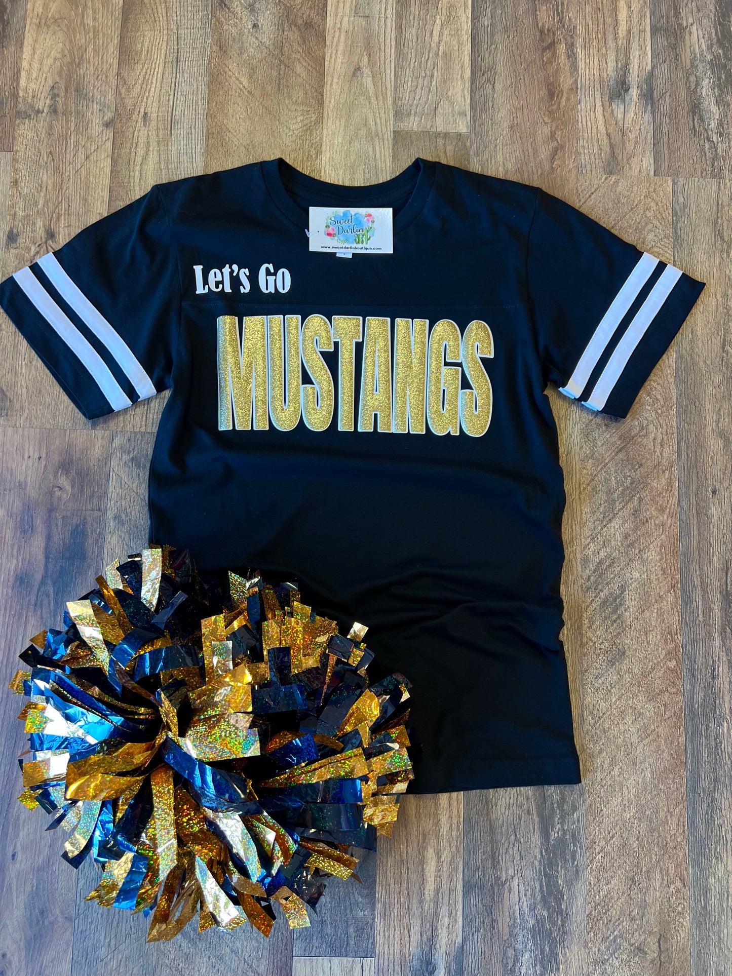 Let’s Go Mustangs Tee