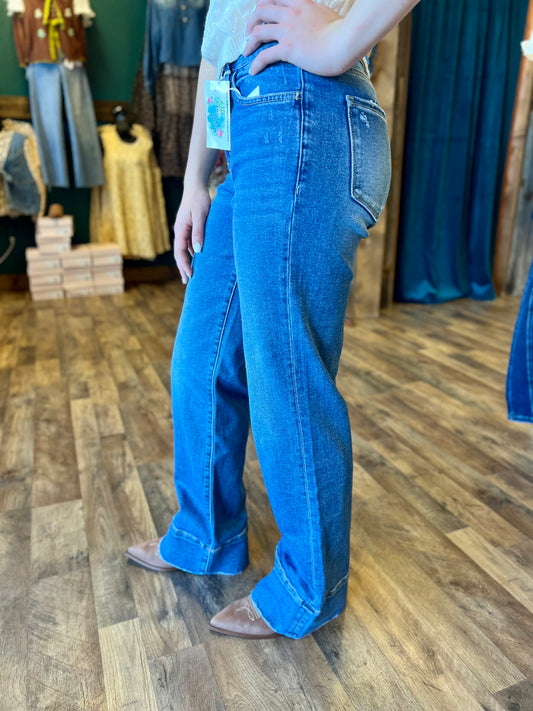 Lovervet High Rise Vintage Flare Trouser