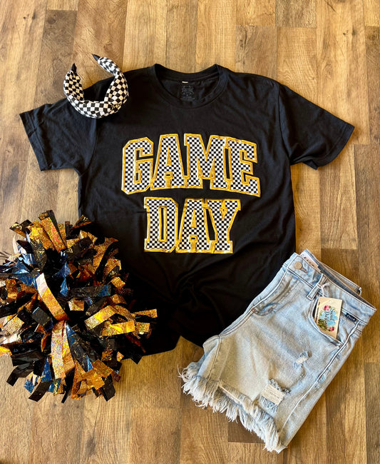 Checkered Game Day Tee