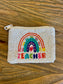 Rainbow Teacher Coin Purse
