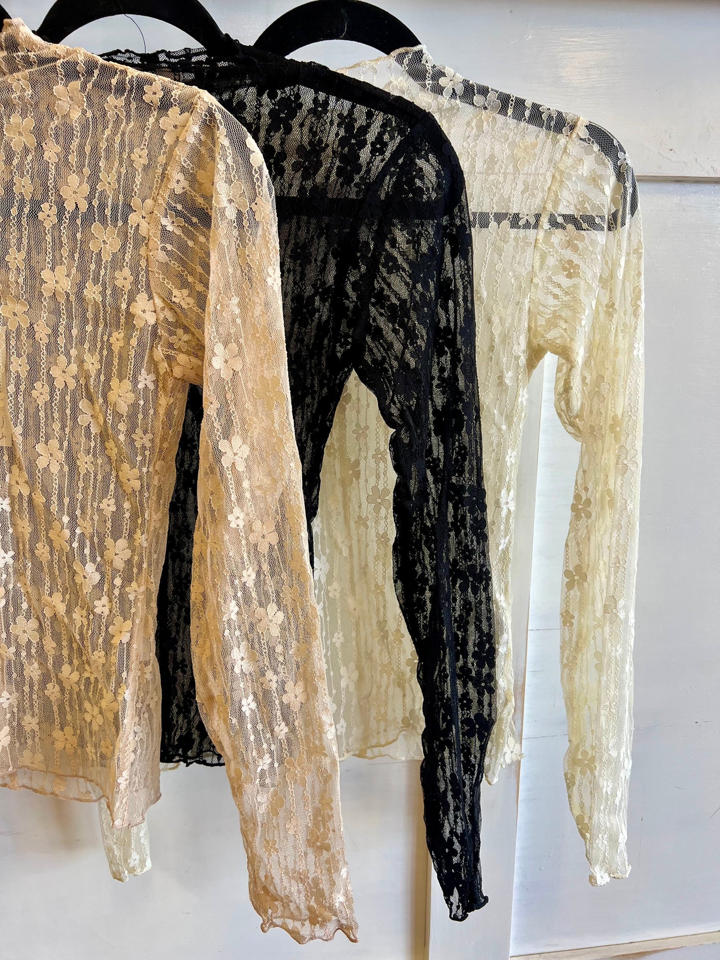 Dainty Lace Floral Top