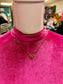 Dainty Bow Ball Chaim Necklace