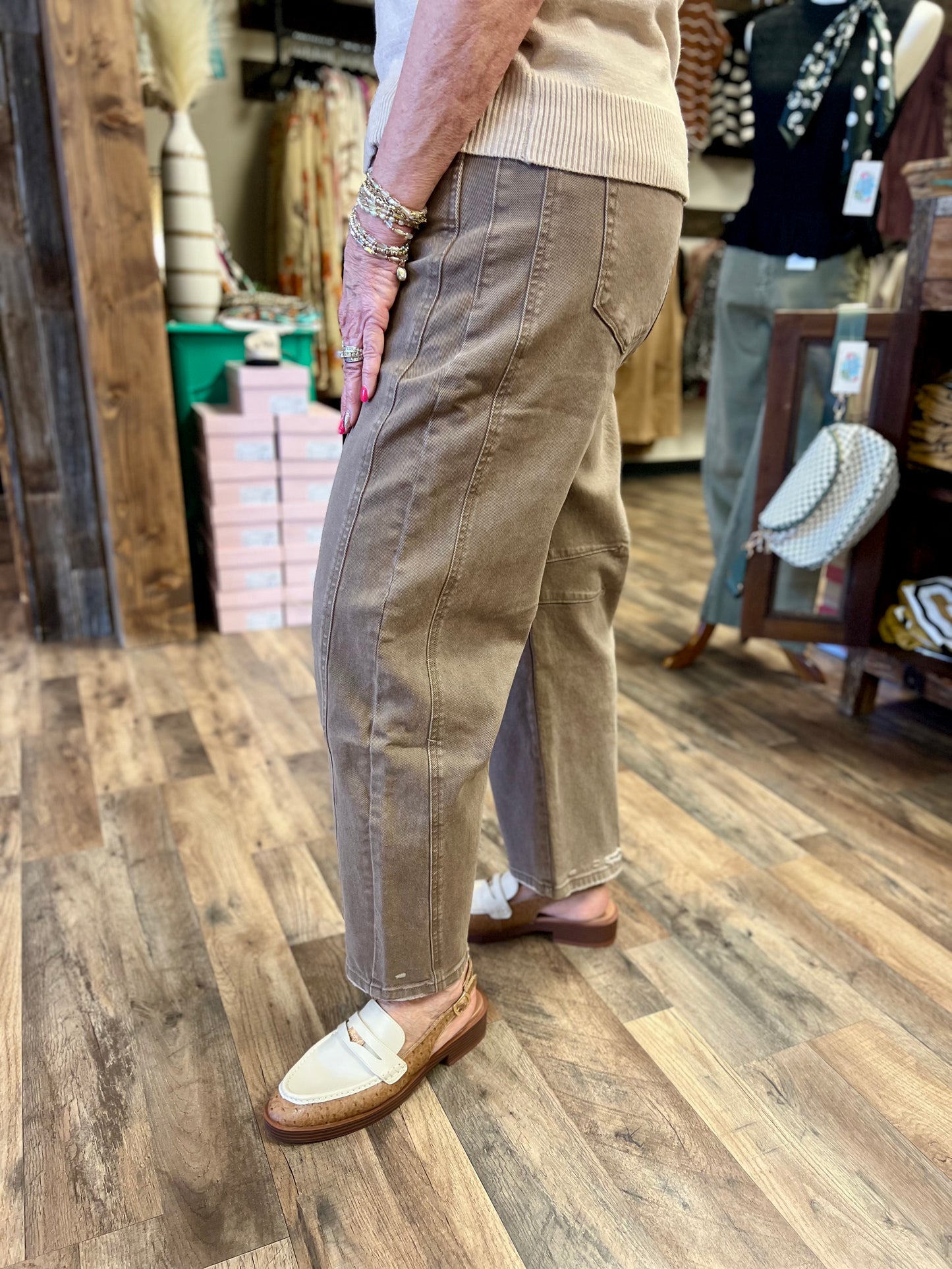 Flying Monkey Chocolate Barrel Jean