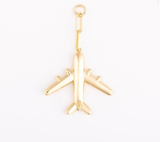 Airplane Bag Charm
