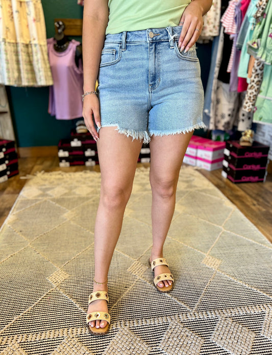 Cello Mid Waist Baggy Short