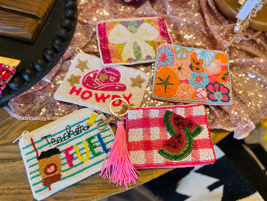 Beaded Coin Purse