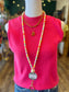 Beaded Teacher Lanyard