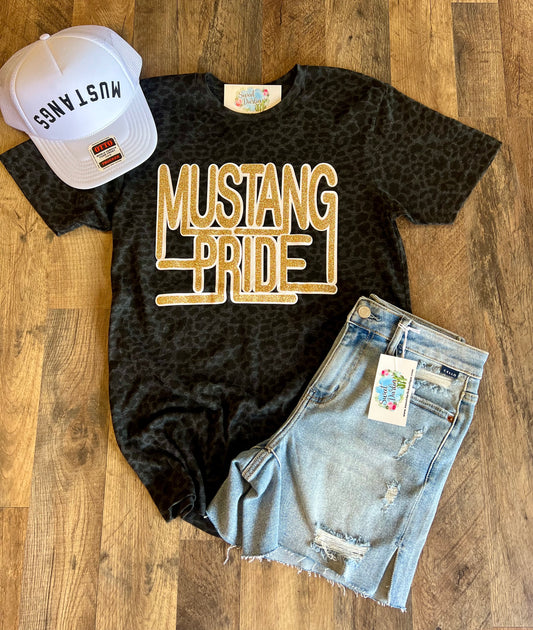 Leopard Mustang Pride Tee