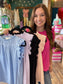 Sleeveless Ruffle Neck Top