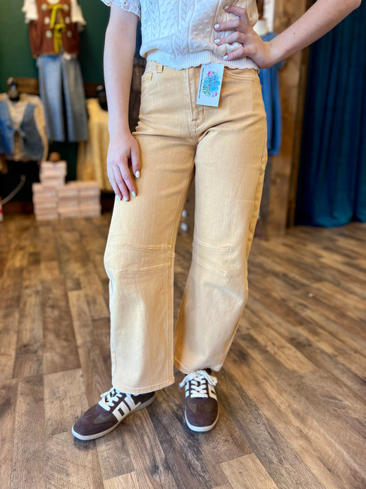 Flying Monkey Light Mustard Barrel