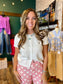 Short Sleeve Button Up Cardigan