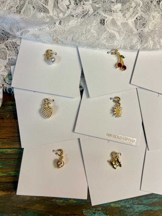 18K Dipped Charms w/ Clasp