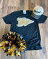 Charcoal Game Day Pennant Tee
