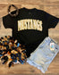 Metallic Mustangs Tee