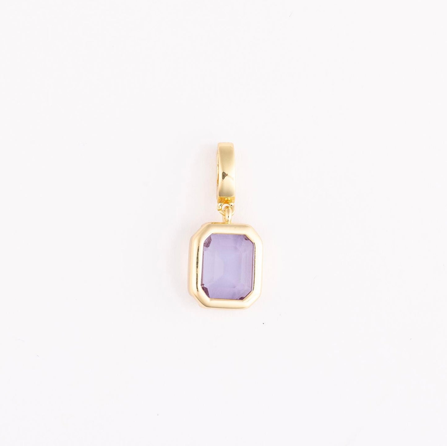 Charm Bar Clip On Birthstone Charm