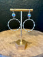 Pearl Hoop Earring