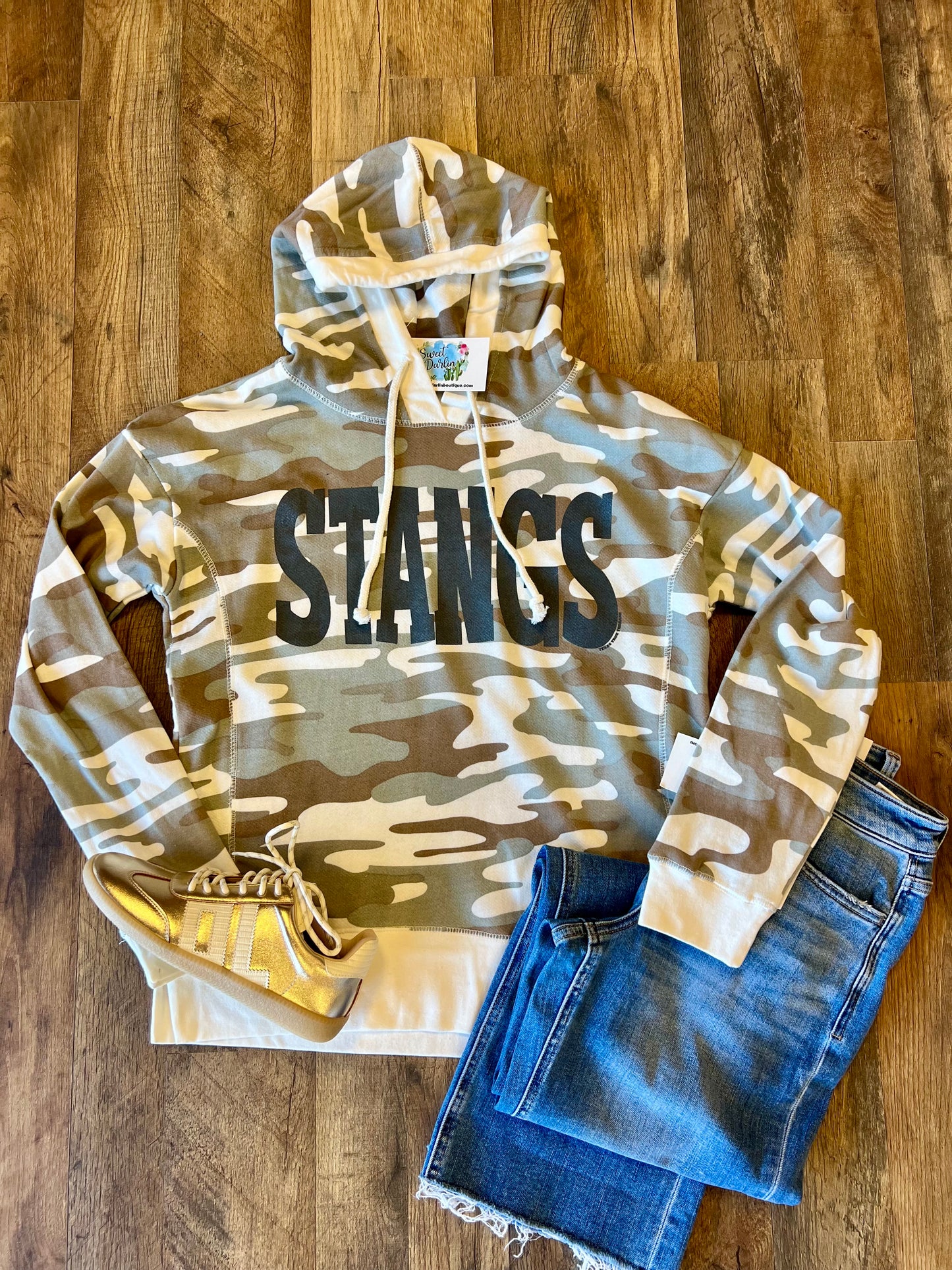 Camo Stangs Hoodie