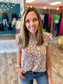 Muted Floral Top