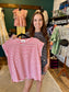 Striped Cap Sleeve Top