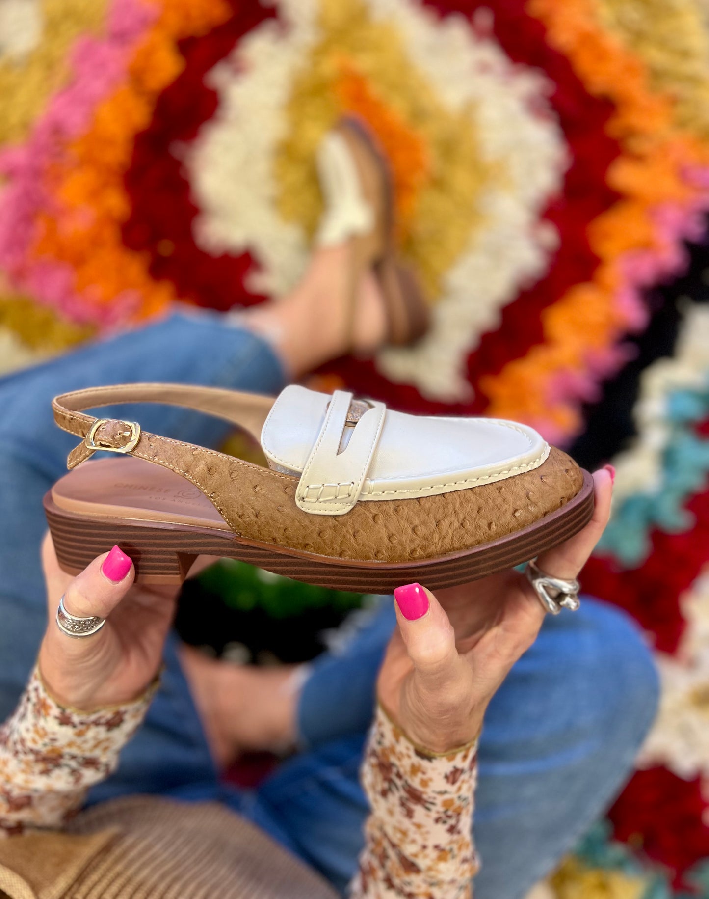 Chinese Laundry Painted Vintage Loafer