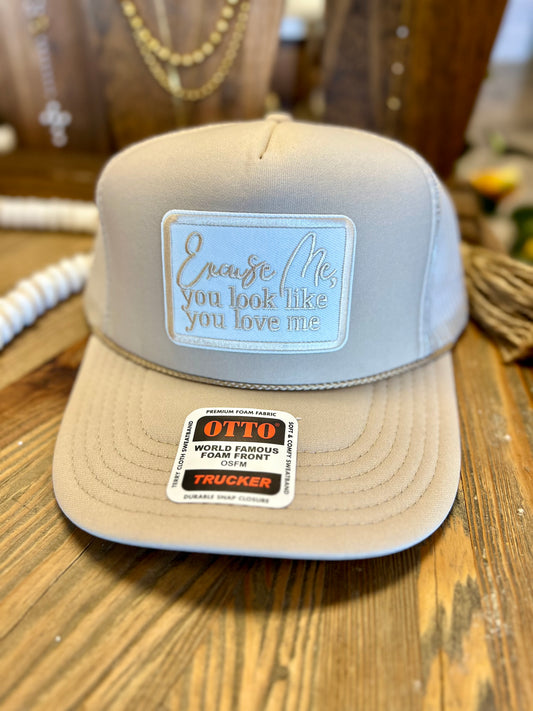 Excuse Me Trucker Hat
