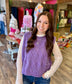 Lavender Sweater Vest