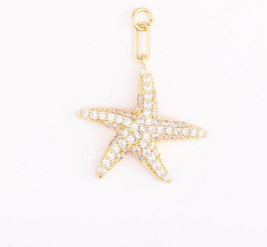 Starfish Bag Charm