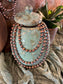 8mm/4mm Copper Pearl Necklace