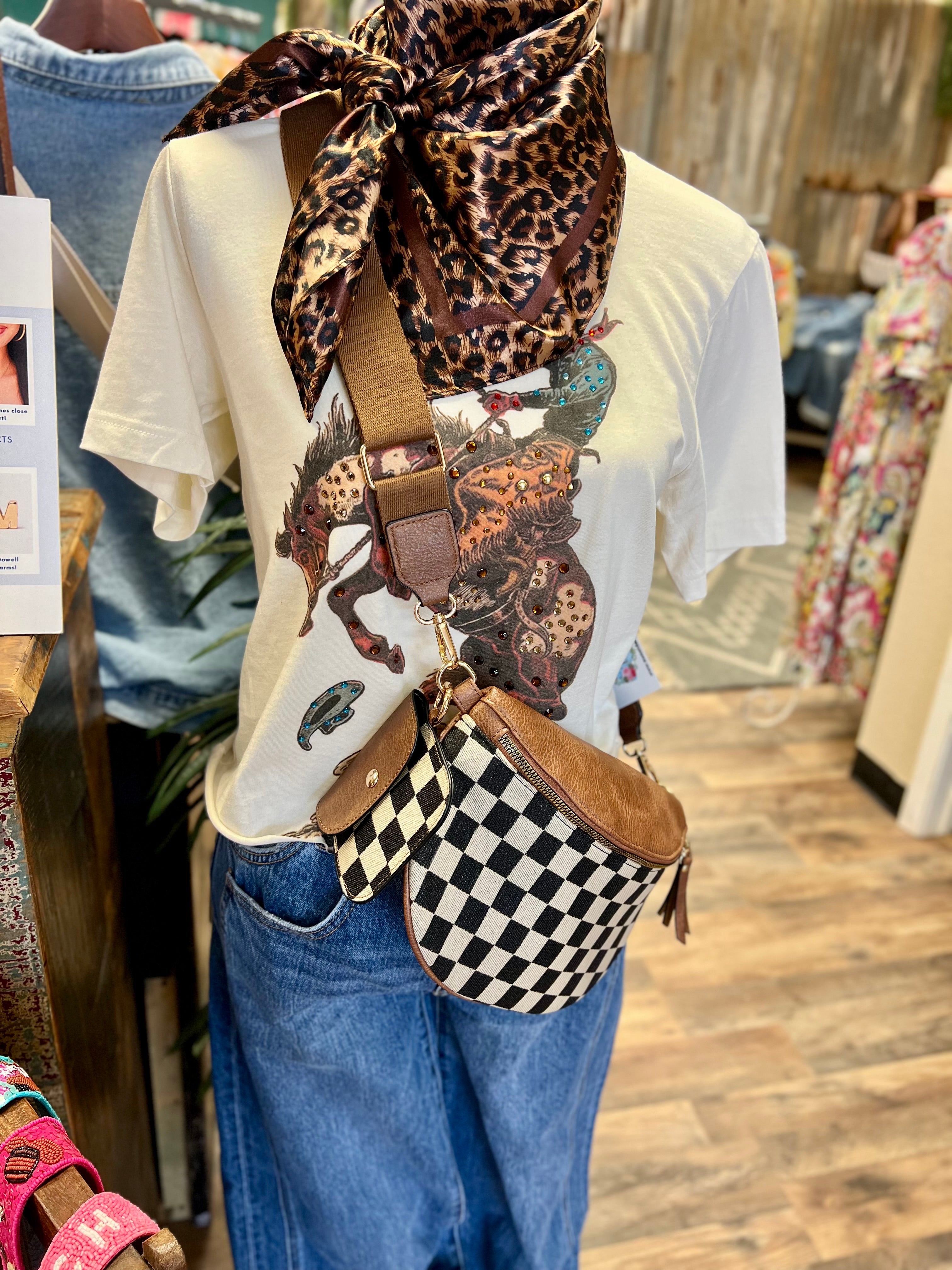 Checkmate Bum Bag – Sweet Darlin' Boutique