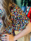 Multi Sequin Dress