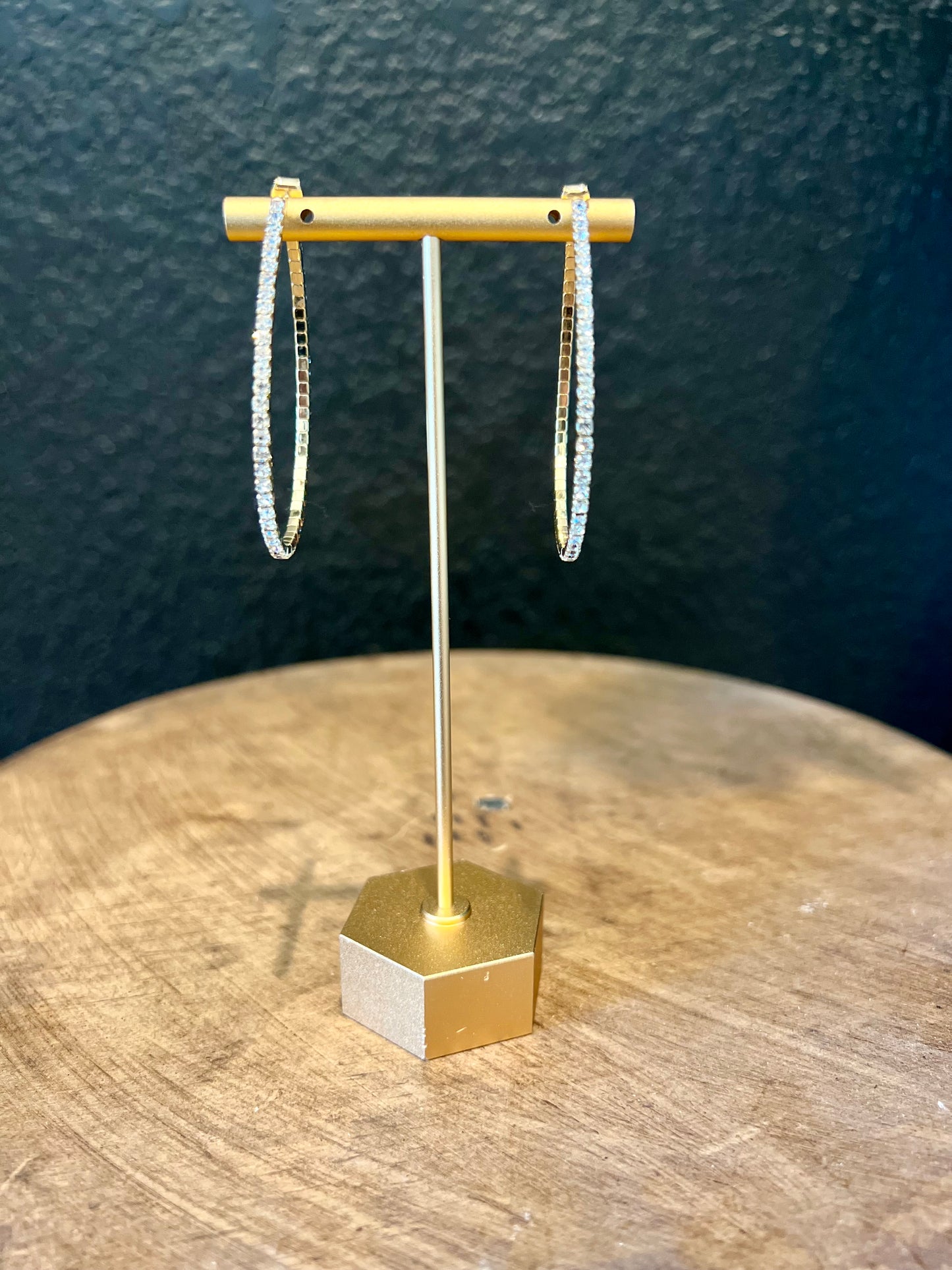 Teardrop Hoop Earring