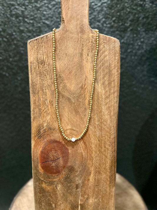 Single Pearl Necklace