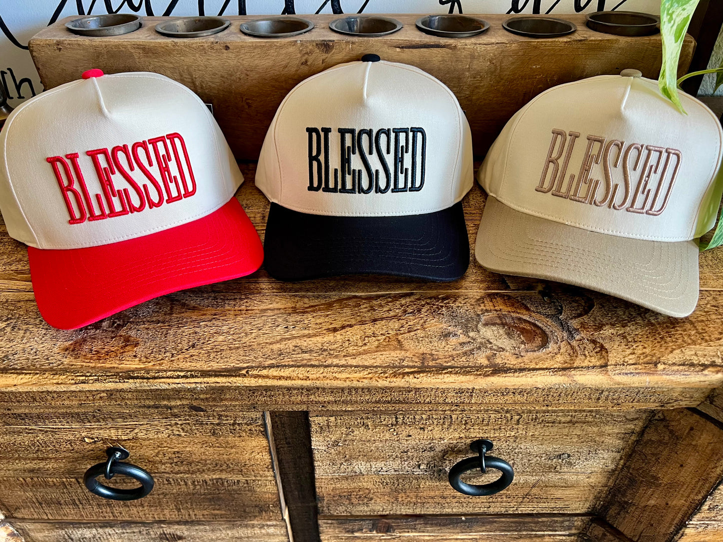 Blessed Embroidered Hat