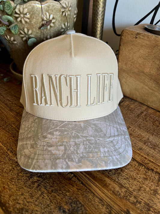 Ranch Life Camo Hat