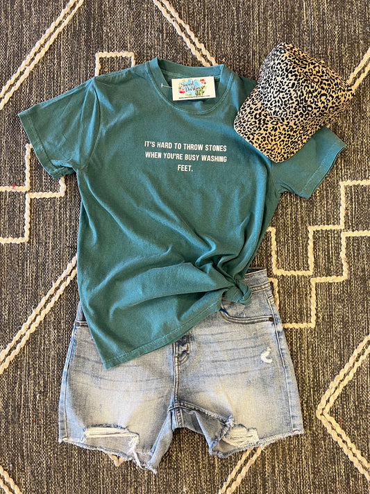 Washing Feet Tee