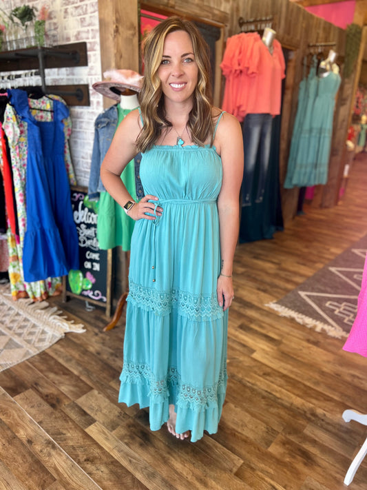 Blue Maxi Dress