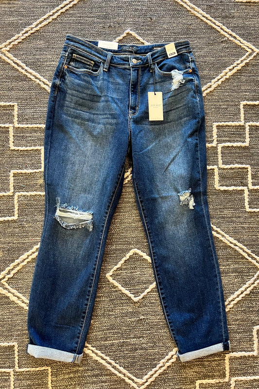 Judy Blue High Waisted Boyfriend Jean
