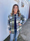 Sage Plaid Shacket