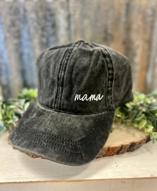 Mama Embroidered Hat