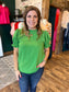 High Neck Ruffle Top
